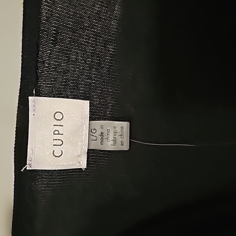 Cupio long sleeved open sweater black & white soft & Comfy NWT - Picture 12 of 13